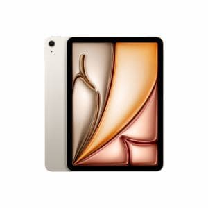 アップル(Apple) MUWT3J/A iPad Air (第6世代) Apple M2 11インチ Wi-Fiモデル 1TB スターライト 2024年