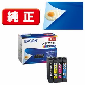 EPSON　MED-4CL　インクカートリッジ　メダマヤキ　４色パック