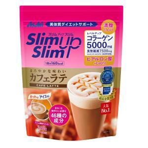 アサヒグループ食品（Asahi）　スリムアップスリム　プレシャス　シェイク　カフェラテ味　360g　【ダイエットサポート】