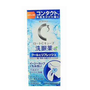 【第3類医薬品】　ロート製薬　ロートCキューブ洗眼薬クールモイスト　(500mL)