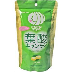 ママスタイル　葉酸キャンディ　レモン味　94g　【栄養補助】