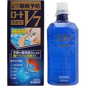 【第3類医薬品】 ロート製薬 ロートV7洗眼薬 (500mL)