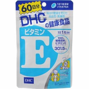 DHC　ビタミンE　60日分　60粒　【栄養補助】