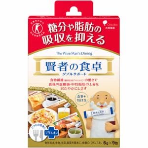 大塚製薬(Otsuka) 賢者の食卓 ダブルサポート (6g×9包) 【特定保健用食品】