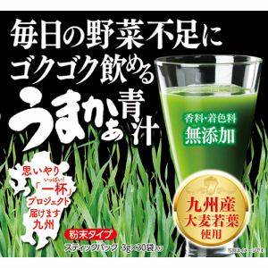 大正　うまかぁ青汁　(3g×30包)　【健康補助食品】
