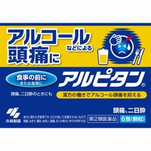 【第2類医薬品】 小林製薬 アルピタン (6包)