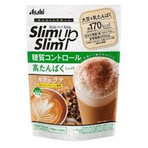 アサヒG食品　Slimup　Slim(スリムアップスリム)　糖質CTL高たんぱくカフェラテ315g　美容・ダイエット