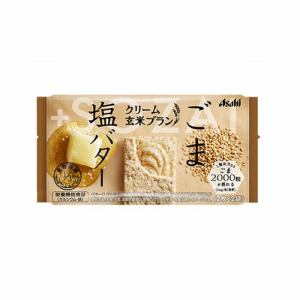 アサヒグループ食品 クリーム玄米ブラン ごま 塩バター クリーム玄米ブラン 72g ヤマダウェブコム