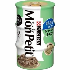 ネスレ日本　　モンプチ缶　３Ｐ　粗挽き仕立て　ジューシーチキン　　８５ｇ×３Ｐ