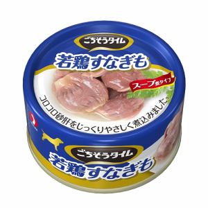 ペットライン ＧＴ‐３６  ごちそうタイム 若鶏すなぎも  ８０ｇ