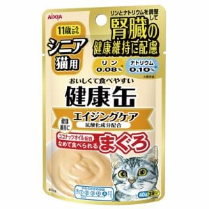 アイシア　　シニア猫用健康缶パウチエイジングケア　　４０ｇ