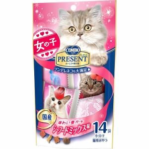 日本ペットフード コンボ プレゼント キャット おやつ 女の子 シーフードミックス味 ４２ｇ