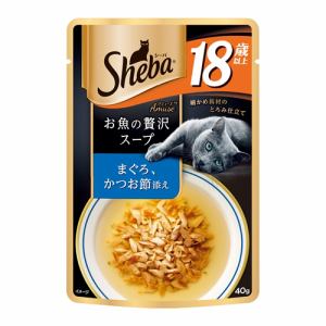 マースジャパンリミテッド ＳＡＭ１３２ シーバ アミューズ １８歳以上 お魚の贅沢スープ まぐろ、かつお節添え  ４０ｇ