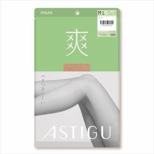 アツギ　AP6006　ASTIGU【爽】　ベタつきにくい　ML　シア-BE　ASTIGU　1足　シア-ベージュ