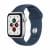 アップル(Apple)　MKNY3J/A　Apple　Watch　SE（GPSモデル）　40mm　シルバーアルミニウムケースとアビスブルースポーツバンド　レギュラー