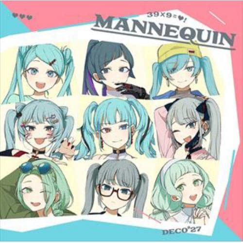 【CD】DECO*27 ／ MANNEQUIN(通常盤)