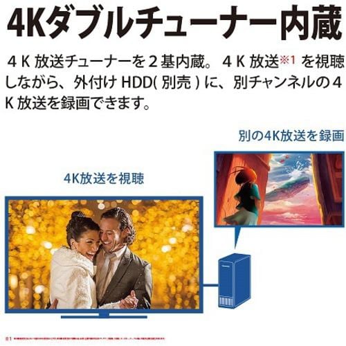 シャープ 4T-C55DS1 BS／CS 4K内蔵有機ELテレビ AQUOS OLED DS1