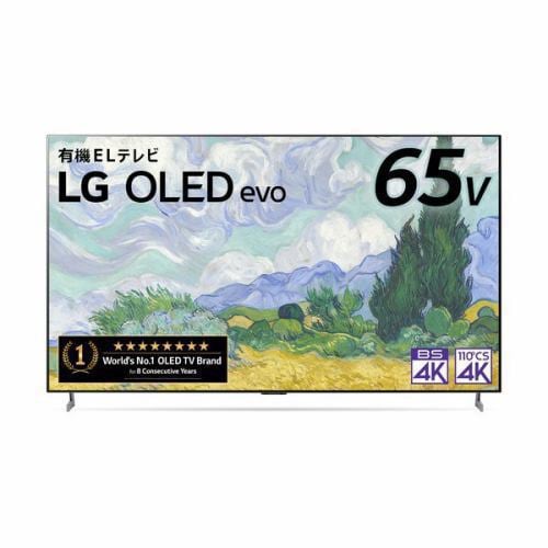 【沖縄、離島地域のお届けは不可】LG Electorinics Japan OLED65G1PJA 有機ELテレビ 65V型／4K対応／BS・CS 4Kチューナー内蔵／YouTube対応／Netflix対応 ブラック