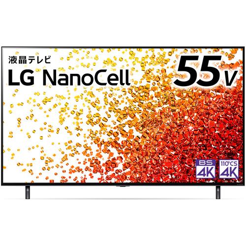 LG Electorinics Japan 55NANO90JPA 液晶テレビ 55V型／4K対応／BS・CS 4Kチューナー内蔵／YouTube対応／Netflix対応 ブラック