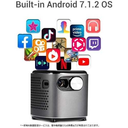 推奨品】エムラボ mlabs MSP05 CUBIC Mobile Smart Projector モバイル