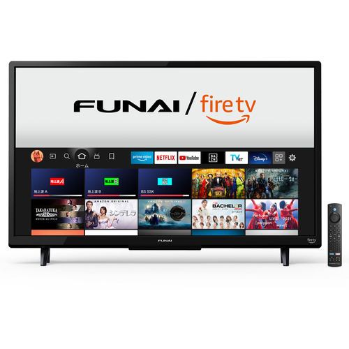 32型新型　FUNAI ネットフリックス等内蔵4Kテレビ