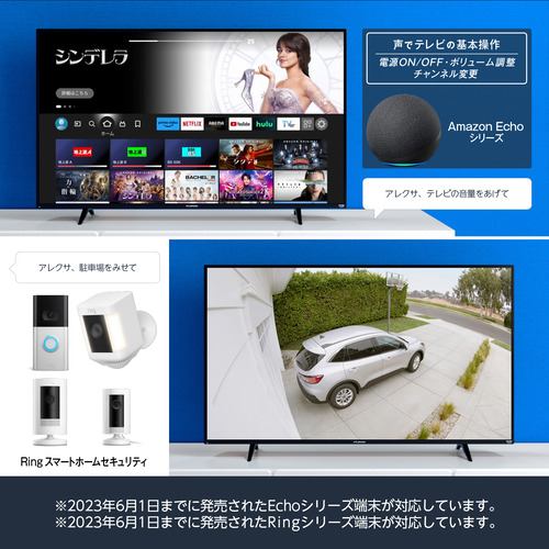 推奨品】FUNAI FireTV FL-43UF360 Alexa対応リモコン付属 4K液晶テレビ 