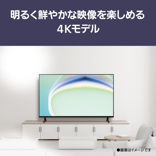 パナソニック TV-43W80A 43V型 4K液晶テレビ YouTube対応 VIERA 