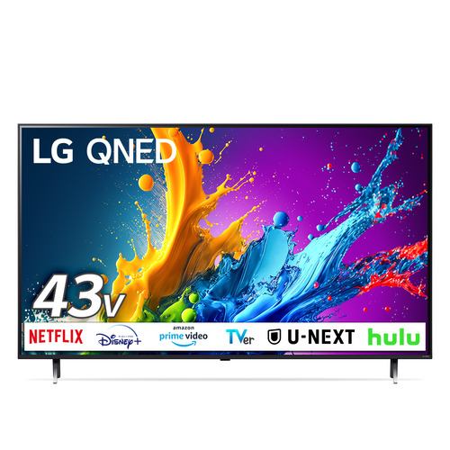 LG Electorinics Japan 50QNED80TJA 液晶テレビ 量子ドット 50V型 /4K対応 /BS 4Kチューナー内蔵  /YouTube対応 /Netflix対応 ブラック | ヤマダウェブコム