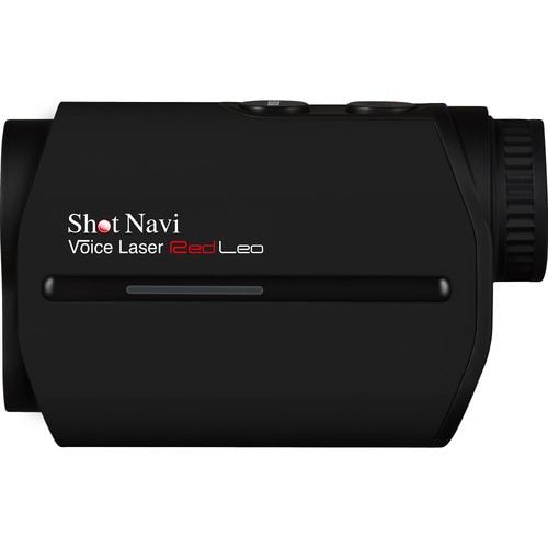 Shot Navi Voice Laser Sniper Red Leo Black ゴルフナビレーザー ブラック
