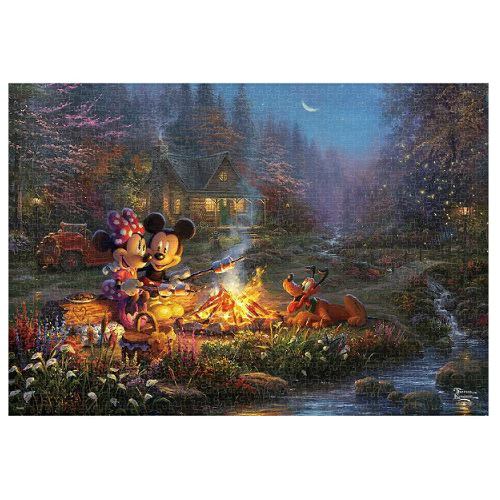 テンヨー D-1000-079Mickey and Minnie Sweetheart Campfire