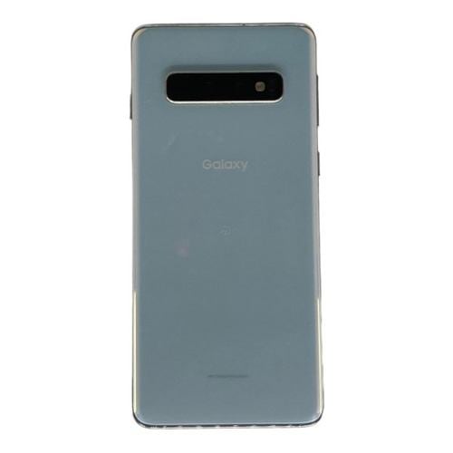 中古】Samsung Galaxy S10 SM-G973C SIMフリープリズムホワイト Galaxy