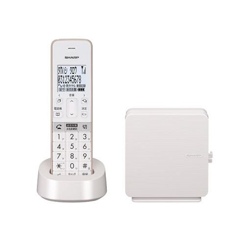 シャープ JD-SF2CL-W コードレス電話機 ホワイト系 | ヤマダウェブコム