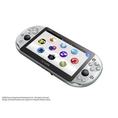 オンラインでの早期割引 PlayStation Vita シルバー Wi-Fiモデル 携帯用ゲーム本体