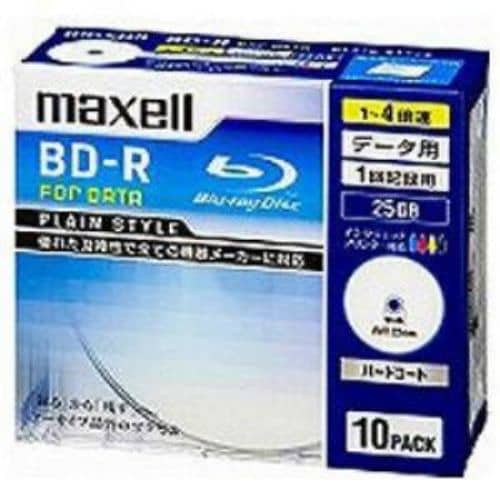マクセル データ用BD-R BR25PPLWPB10S