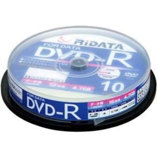 RiDATA PC／データ用DVD-R D-R16X47G.PW10SP B