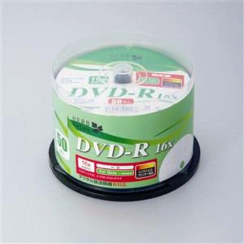 HerbRelax YDR-D50A1 ヤマダ電機オリジナル DVD-R 50枚 データ用