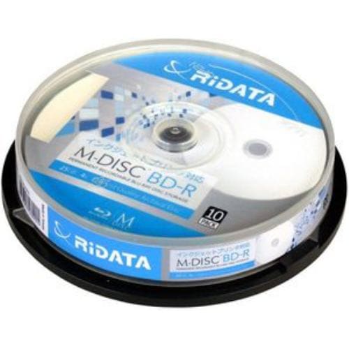 RiDATA M-BDR25GB.PW10SP M-DISC BD-R 4倍速 25GB 10枚スピンドルケース