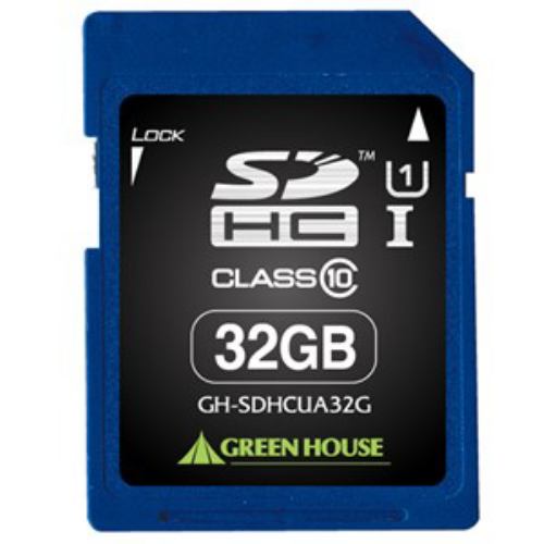 グリーンハウス GH-SDHCUA32G SDHCカード 32GB