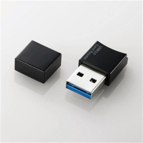 エレコム USB3.0対応microSD専用メモリカードリーダ ブラック MR3-C008BK