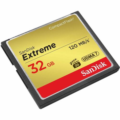 サンディスク エクストリームコンパクトフラッシュ32GB SDCFXSB-032G-J61 大容量のデータ保存