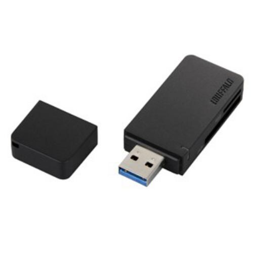 バッファロー BSCR26TU3BK USB3.0&ターボPC EX対応 カードリーダー／ライター ブラック