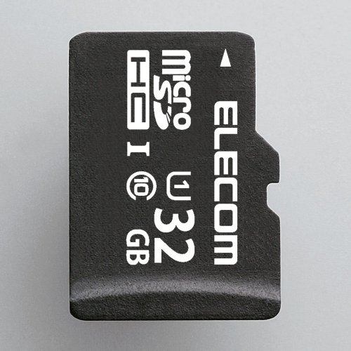 エレコム MF-DMR032GUL microSDHCメモリカード(UHS-I対応) 32GB