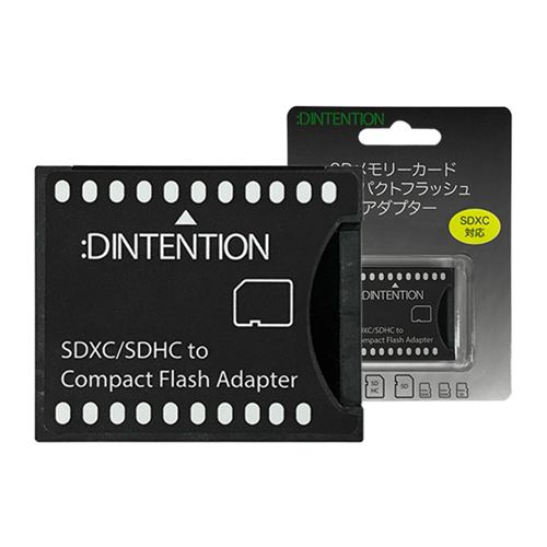 Dadandall DDSDCF0001 SDメモリーカード用 コンパクトフラッシュ 変換アダプター