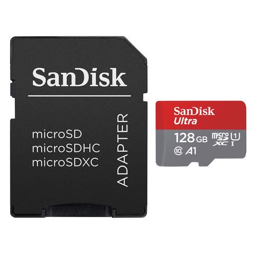 【推奨品】サンディスク ウルトラ microSDXC UHS-I カード 128GB SDSQUAC-128G-JN3MA