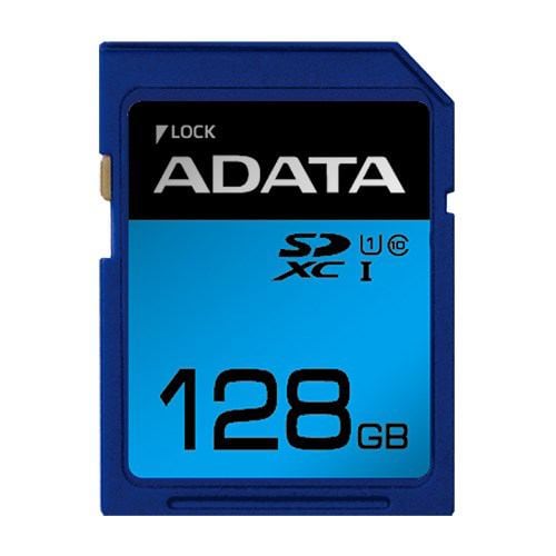 ADATA ASDX128GUICL10RD SDHC／XC UHS-I CLASS10 カード ADATA Premier SDメモリーカード 128GB Class10 UHS-I