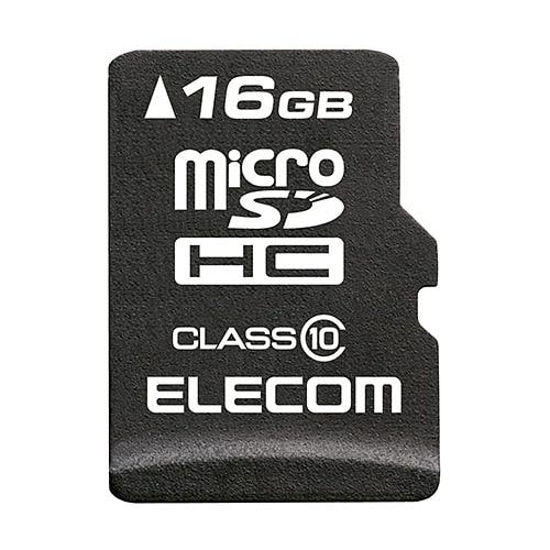 エレコム MF-MSD016GC10R データ復旧microSDHCカード 16GB