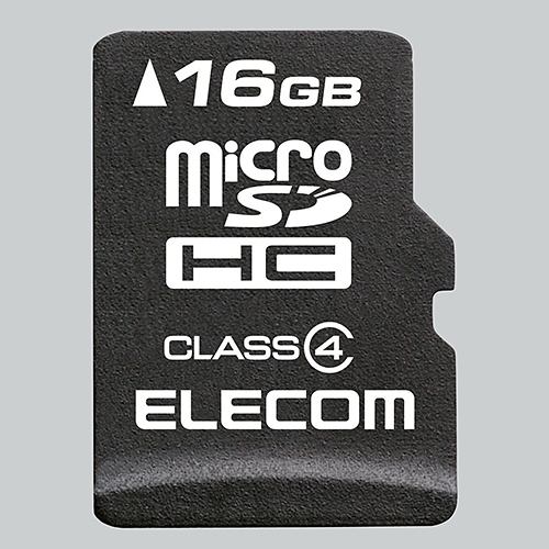 エレコム MF-MSD016GC4R データ復旧microSDHCカード 16GB