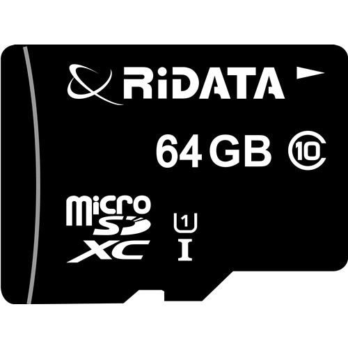 RiDATA WRI-MSX064GC10U1 microSDカード 64GB ブラック | ヤマダウェブコム