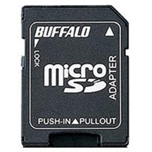バッファロー BSCRMSDA 変換アダプター(microSDカード⇒SDカード)