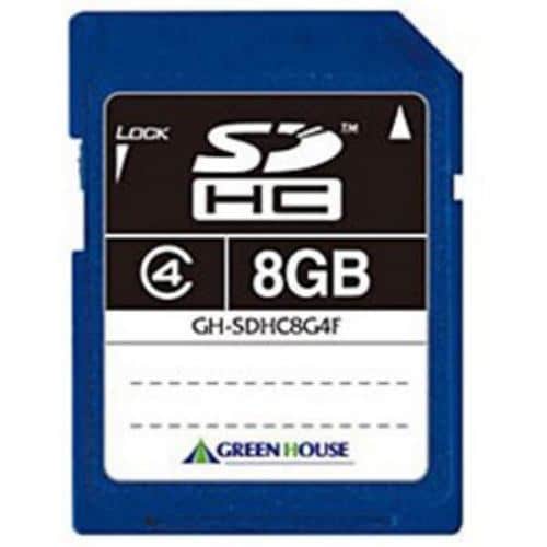 グリーンハウス GH-SDHC8G4F(SDHCカード 8GB Class4)
